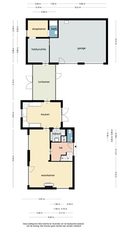 Floorplan - Spaans Neerbeek 46, 6164 CJ Geleen